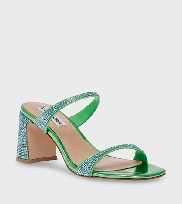 ZIYA-R Embellished Block Heel Sandals