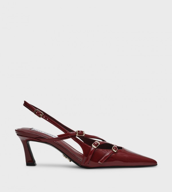 LIANA Buckle Detail Slingback Pumps
