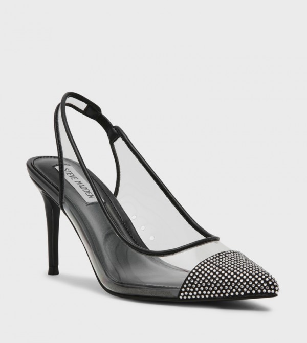 LEENA Embellished Slingback Pumps