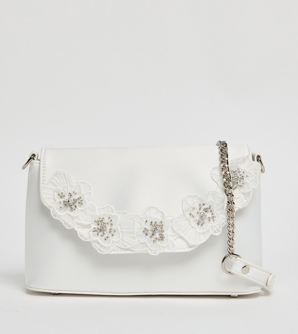 BREEM-F Appliqued Crossbody Bag