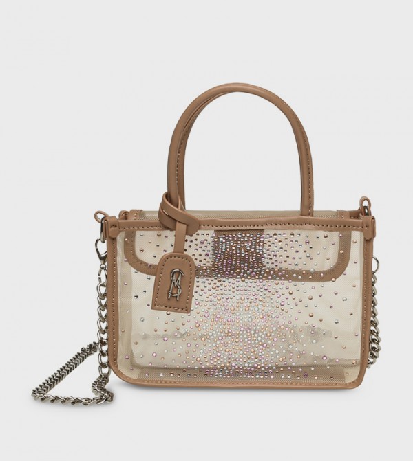 BZUMA Embellished Handheld Bag
