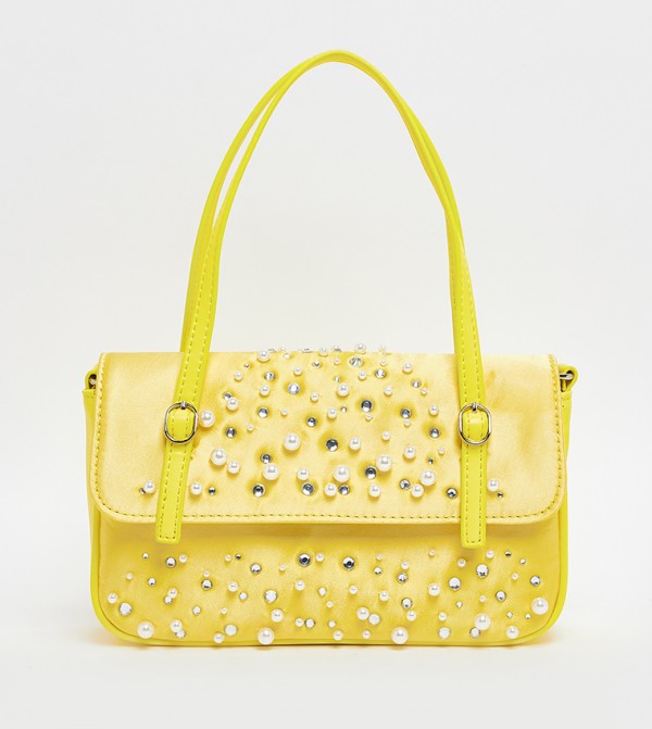 BVIEWZ Embellished Shoulder Bag