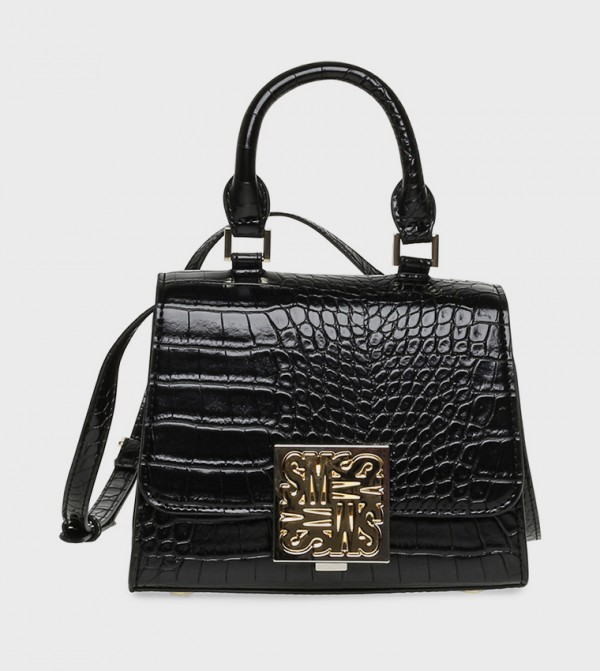 BJANAE Textured Top Handle Bag