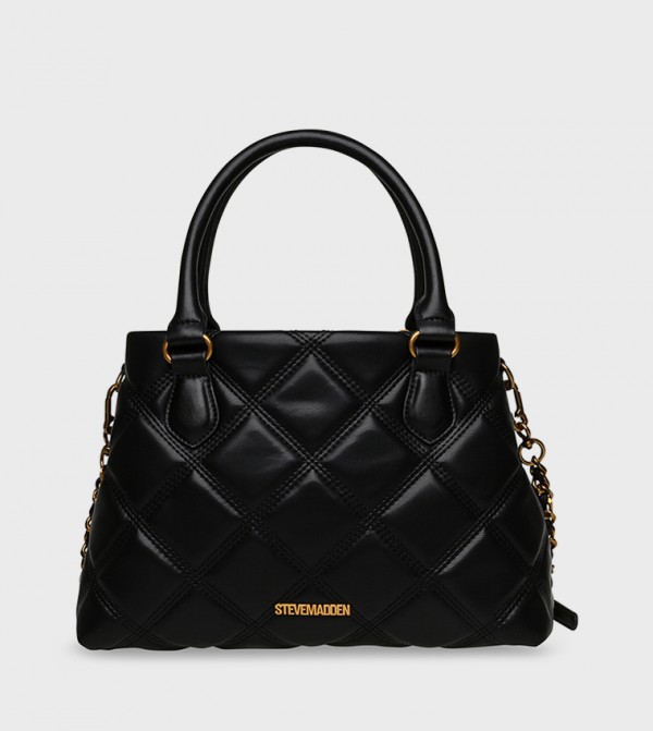 BNESSIE Quilted Satchel Bag