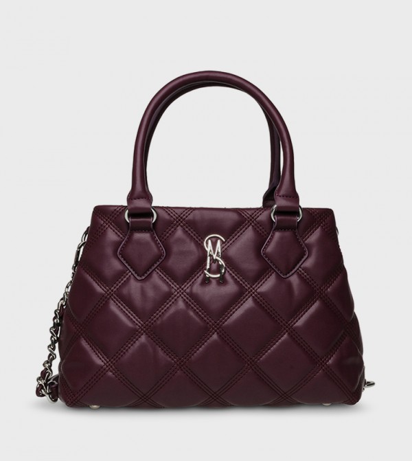 BNESSIE Quilted Satchel Bag