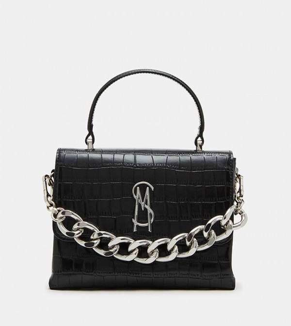 BWORSH-C Croc Textured Top Handle Bag