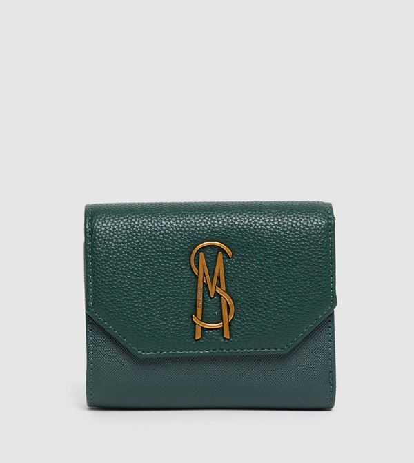BTABI Textured Logo Detail Wallet