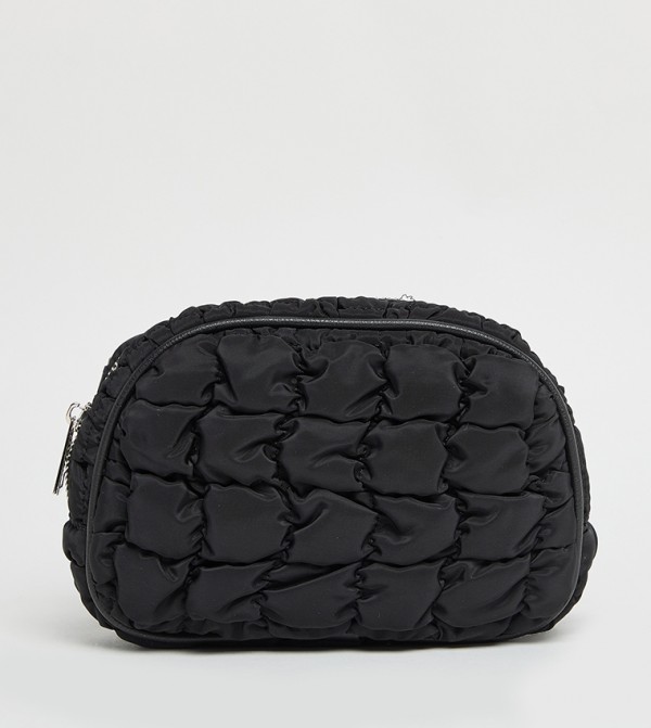 Quilted Zippered Belt Bag