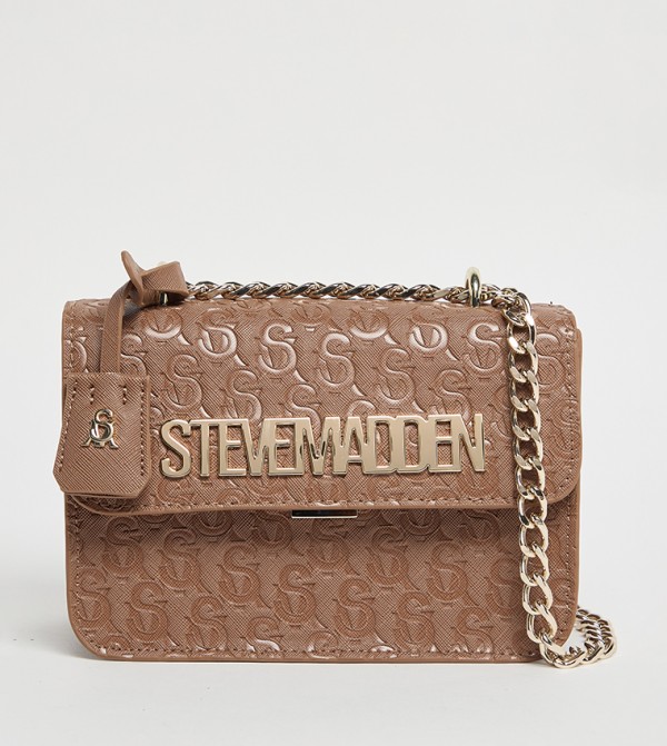 BCOAL-E Logo Detail Flap Crossbody Bag