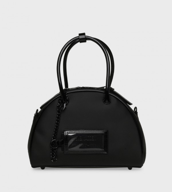 BROMILLY Logo Detail Satchel Bag
