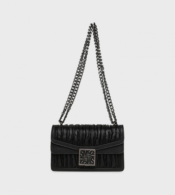 BMYKA Textured Convertible Shoulder Bag