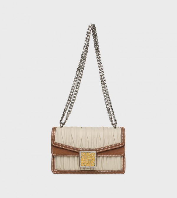 BMYKA Textured Convertible Shoulder Bag