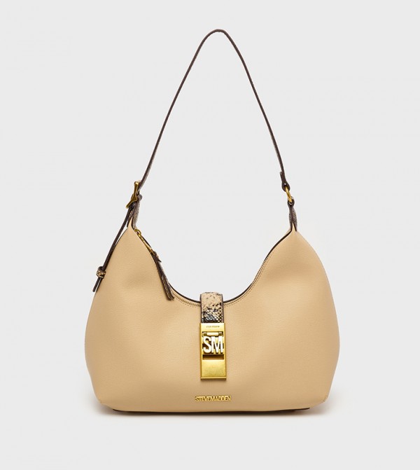 BOVIE-E Logo Metal Shoulder Bag