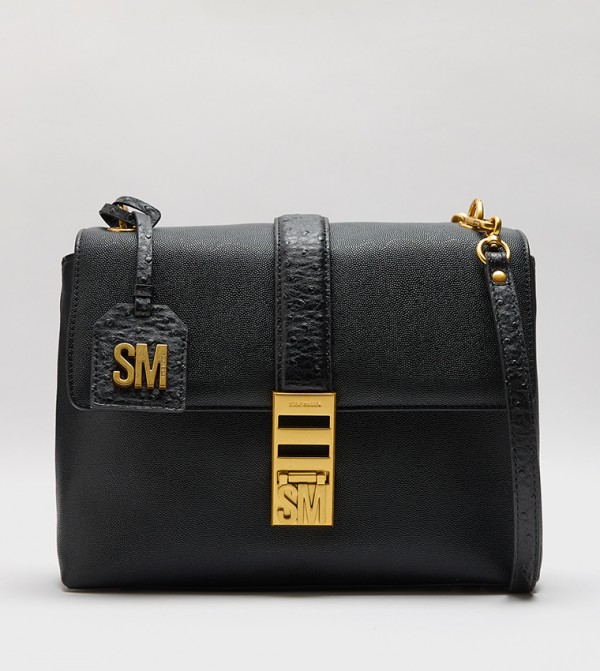 BPATTS-E Logo Detail Shoulder Bag
