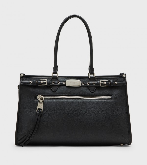 BJONTY Buckle Detail Satchel Bag