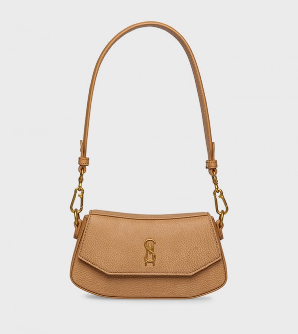 BTAIGA Logo Detail Shoulder Bag