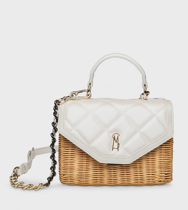 BPICNIC Raffia Top Handle Bag