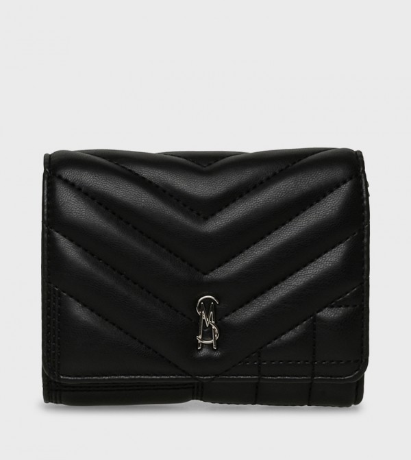BLIANE-Q Logo Detail Puffer Wallet
