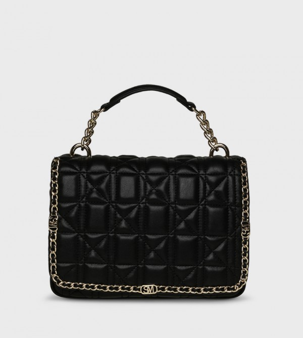 BSTELLE Chain Detail Puffer Top Handle Bag