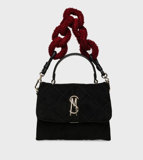 BMIKKI Puffer Logo Detail Top Handle Bag