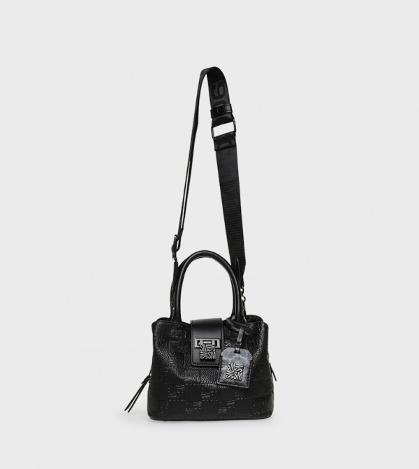 BTENOR-C Monogram Patterned Satchel Bag