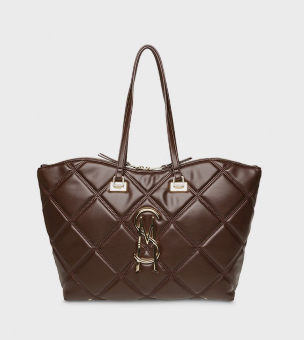 BVUSE Logo Detail Puffer Tote Bag