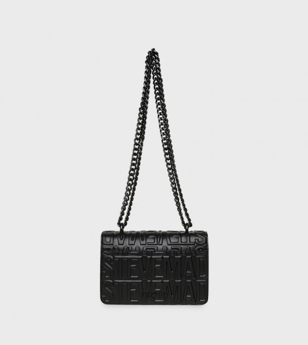 BCARBON Logo Embossed Convertible Crossbody Bag