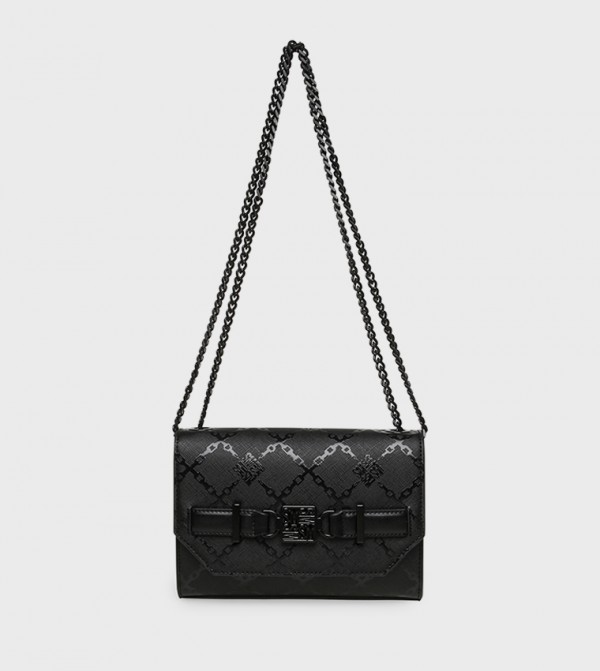 BAMBY Textured Shoulder Bag