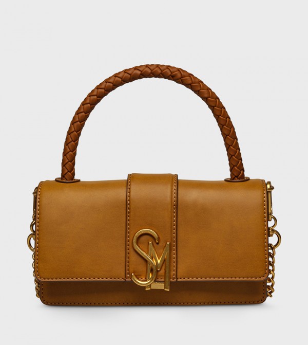 BRAGE Monogram Top-Handle Bag