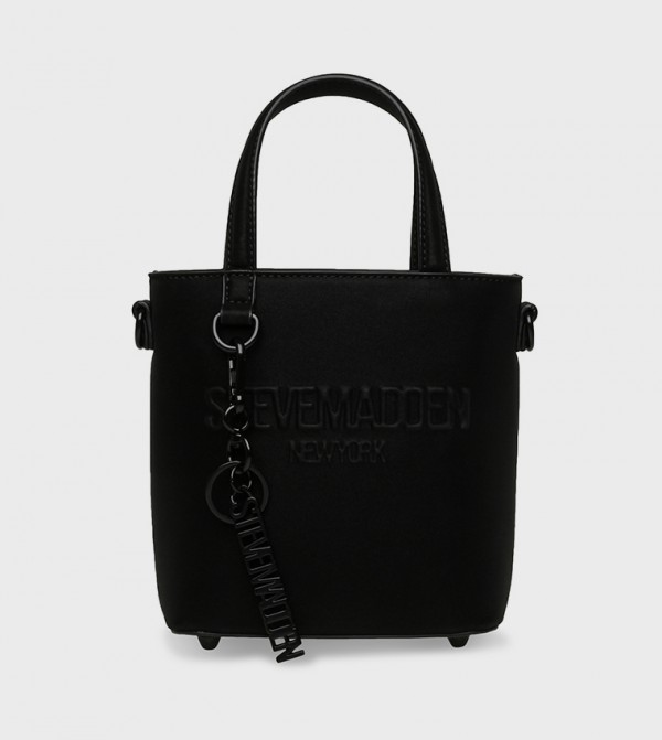 BRIGGY Logo Embossed Bucket Bag