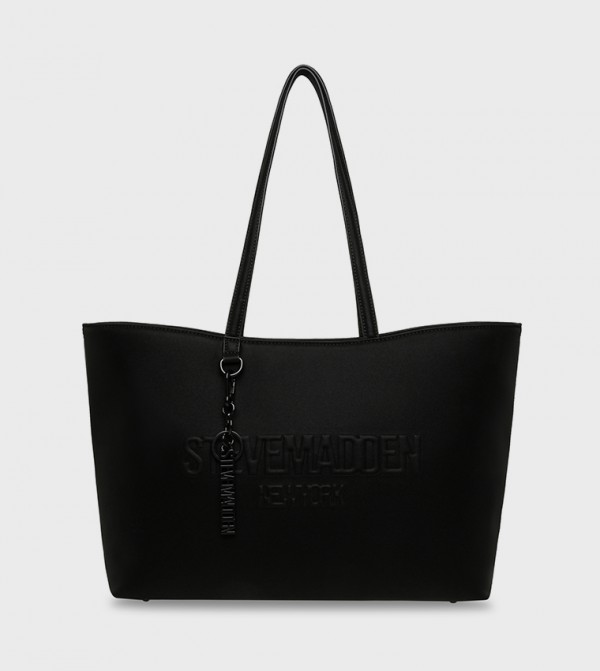 BLESSIN Logo Embossed Tote Bag