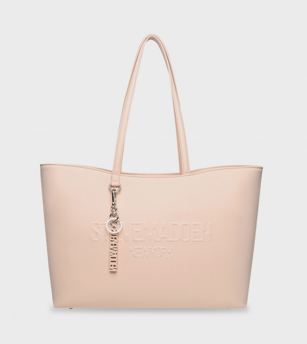 BLESSIN Logo Embossed Tote Bag