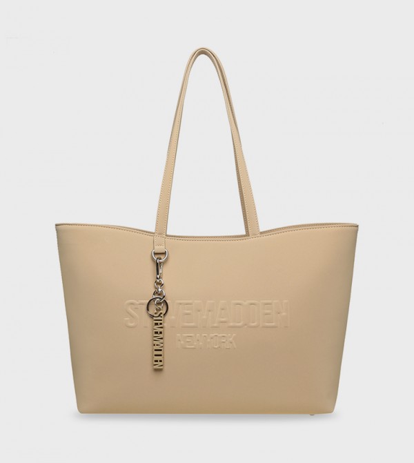 BLESSIN Logo Embossed Tote Bag