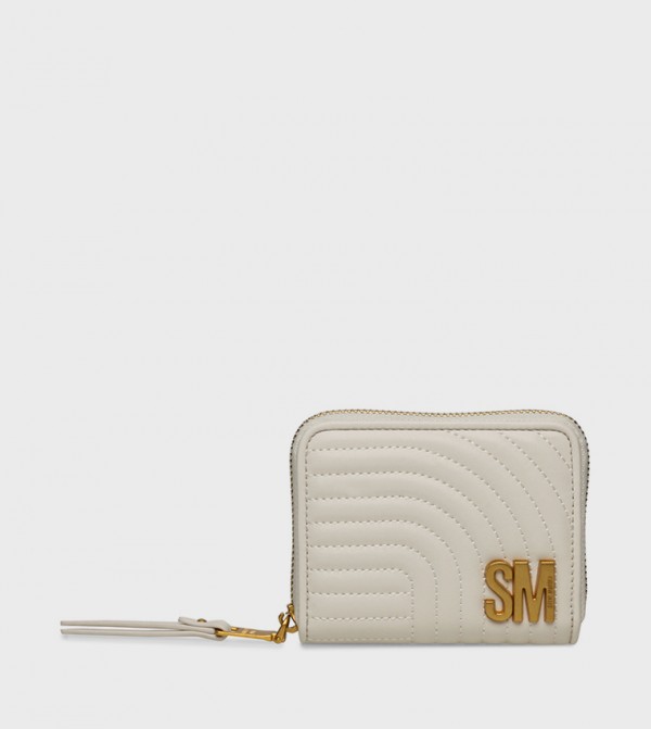 BKO Quilted Zip Around Mini Wallet