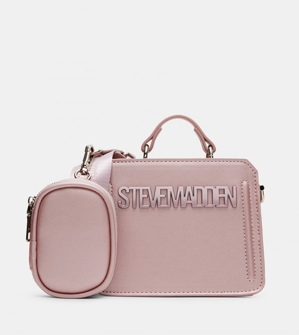 BEVELYMM Logo Embossed Top Handle Bag