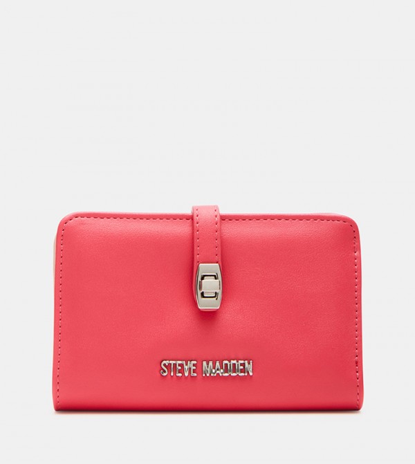 BLAYER Logo Detail Twist-Lock Wallet