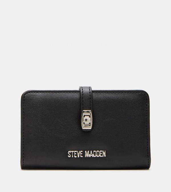 BLAYER Logo Detail Twist-Lock Wallet