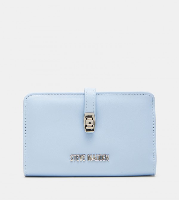 BLAYER Logo Detail Twist-Lock Wallet