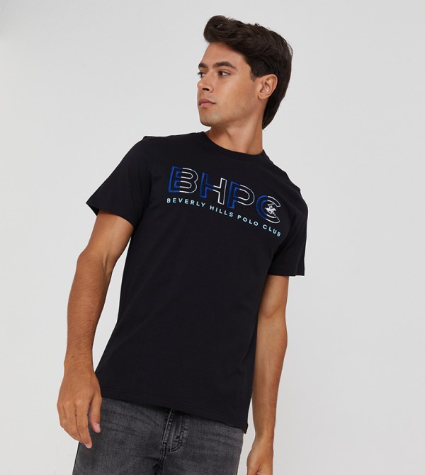 Printed Crew Neck T-Shirt