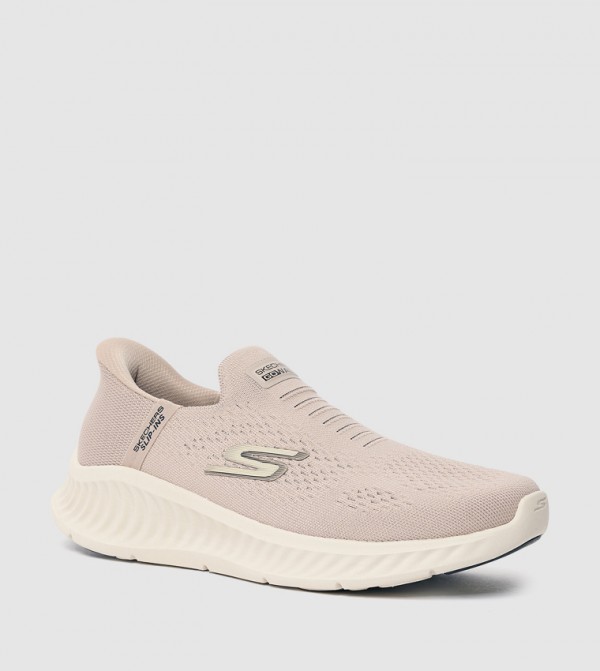 GO WALK NOW Textured Slip-On Shoes