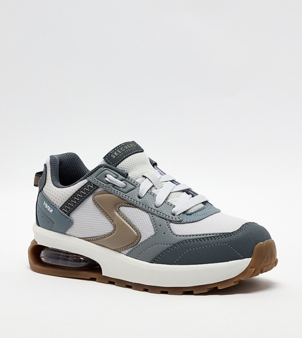 SKX-167 Color Block Lace-Up Sneakers