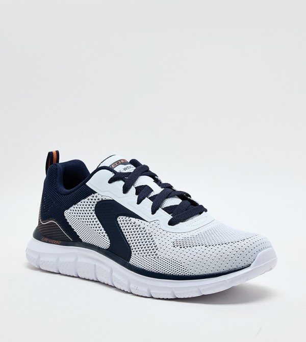TRACK - LERKO Knitted Lace Up Shoes