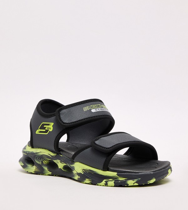 SOLA GLOW Printed Comfort Sandals