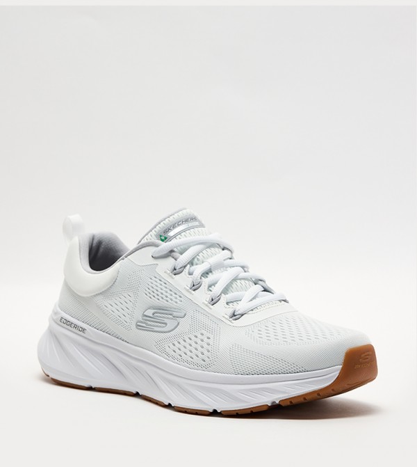 Edgeride Textured Lace-Up Sneakers