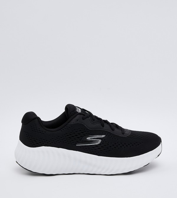 GO RUN NOW Textured Lace-Up Shoes