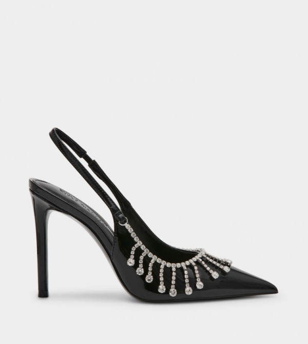 THRILL Embellished Slingback Pumps