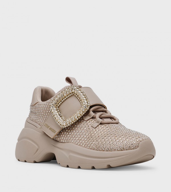 ECLIPSE Embellished Slip-On Shoes