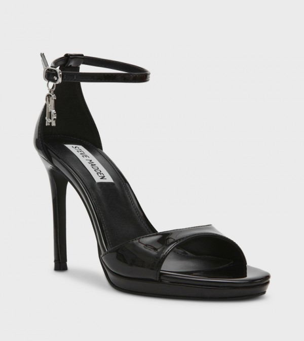 EVERS Ankle Strap Stiletto Heel Sandals