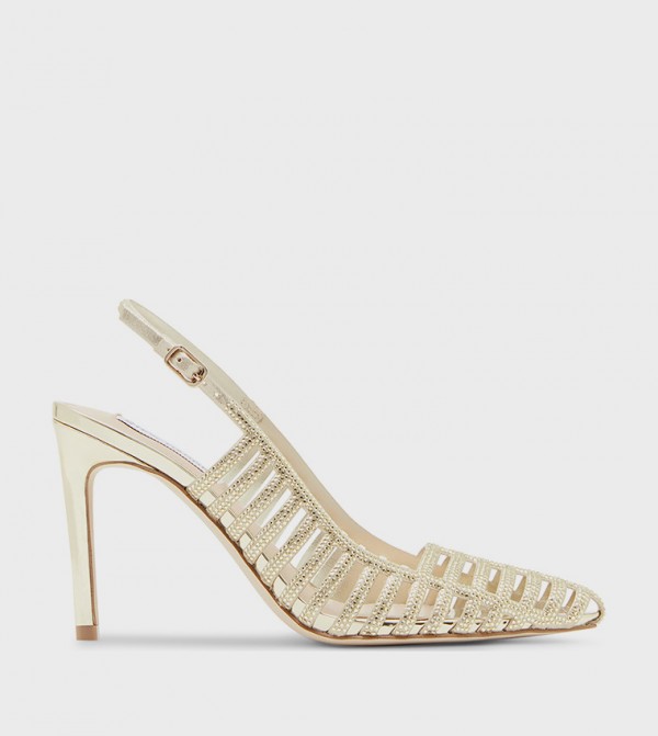 CARLEIGH Caged Slingback Pumps