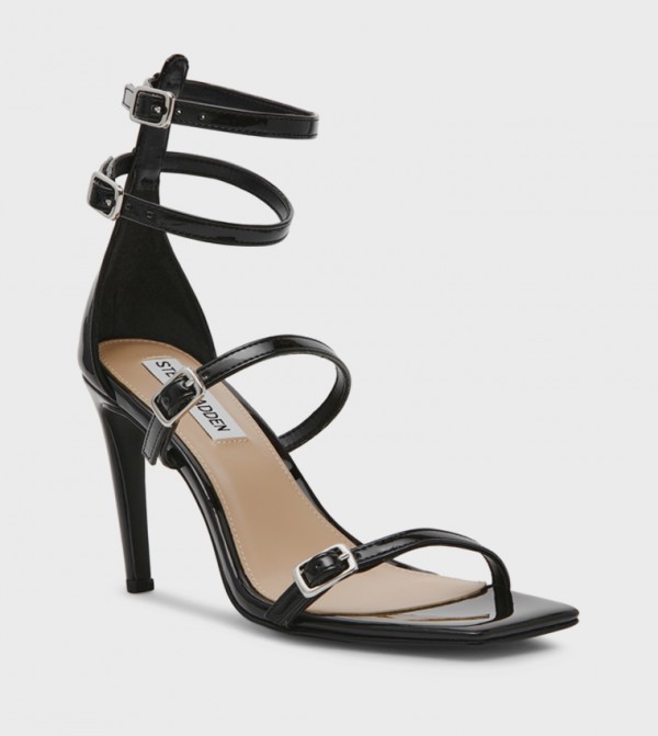 FLAMER Ankle Strap Heel Sandals